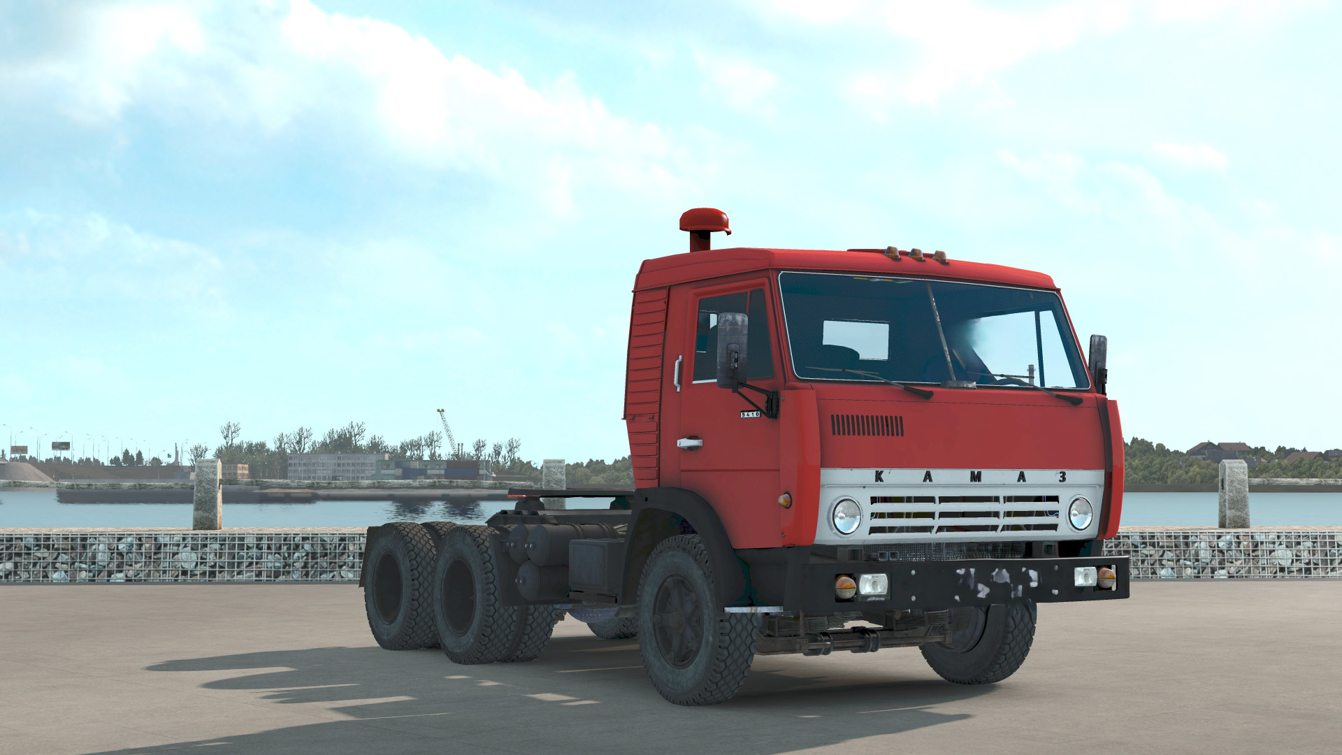 Седельный тягач КАМАЗ 5410 