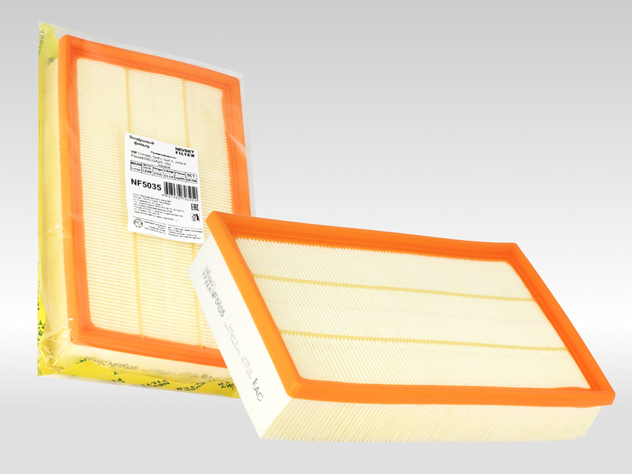 Воздушный фильтр фильтр NEVSKY FILTER NF5035