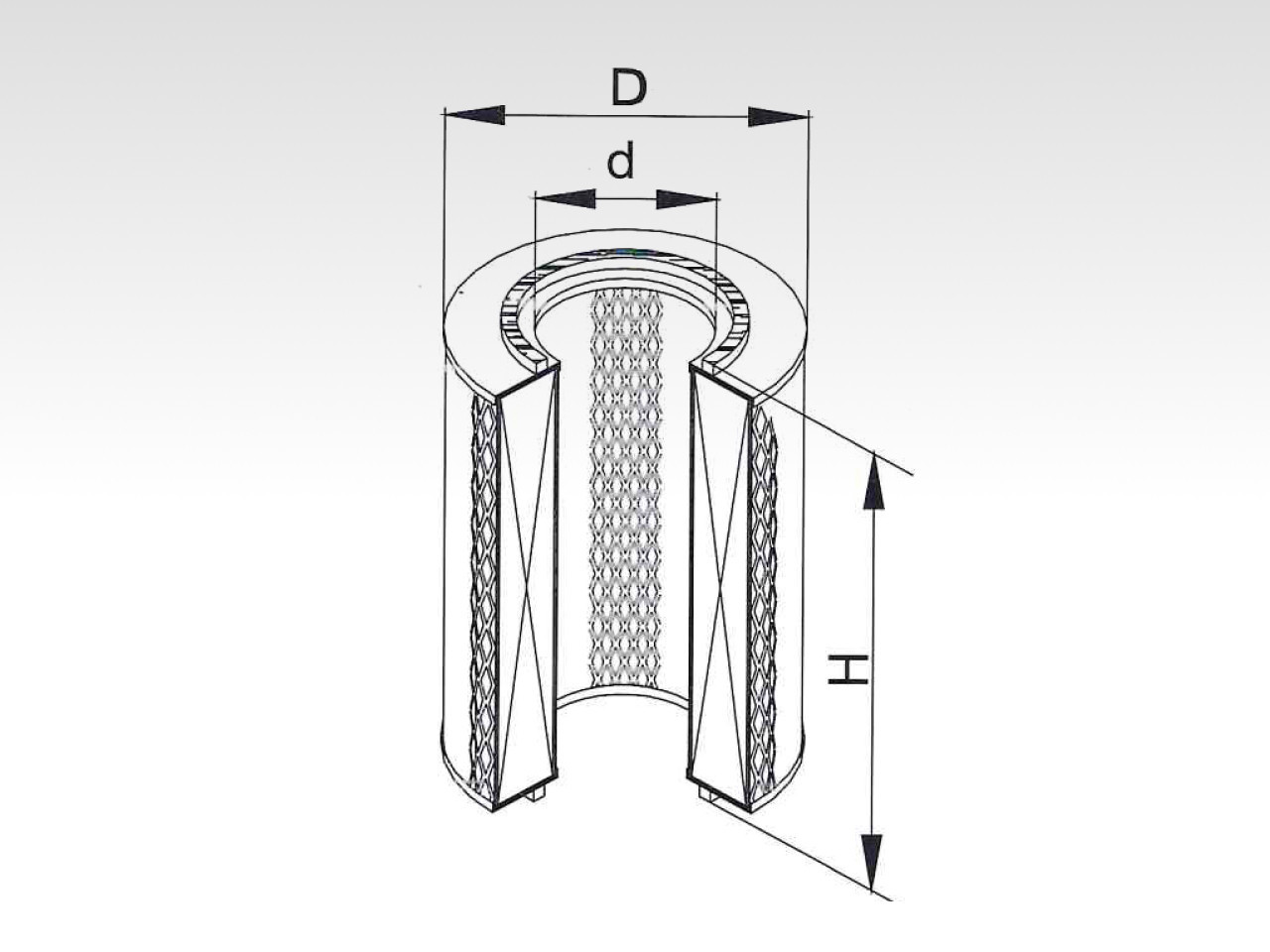 Воздушный фильтр фильтр NEVSKY FILTER NF4571