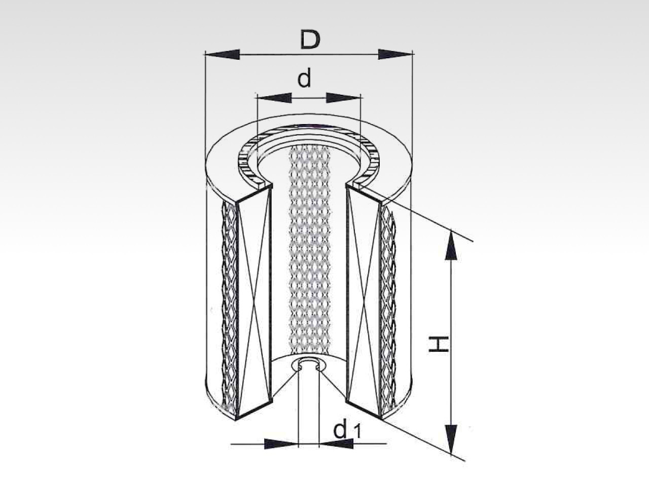 Воздушный фильтр фильтр NEVSKY FILTER NF46211